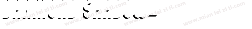 Darmond Shadow字体转换